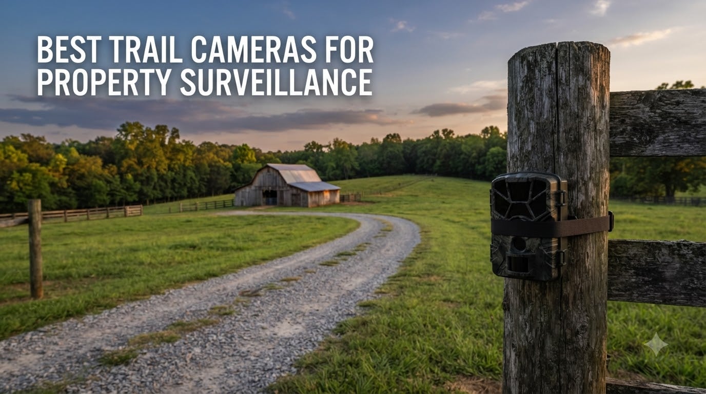 best trail cameras for property surveillance