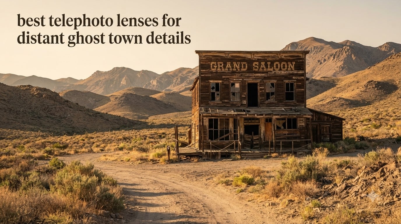 best telephoto lenses for distant ghost town details
