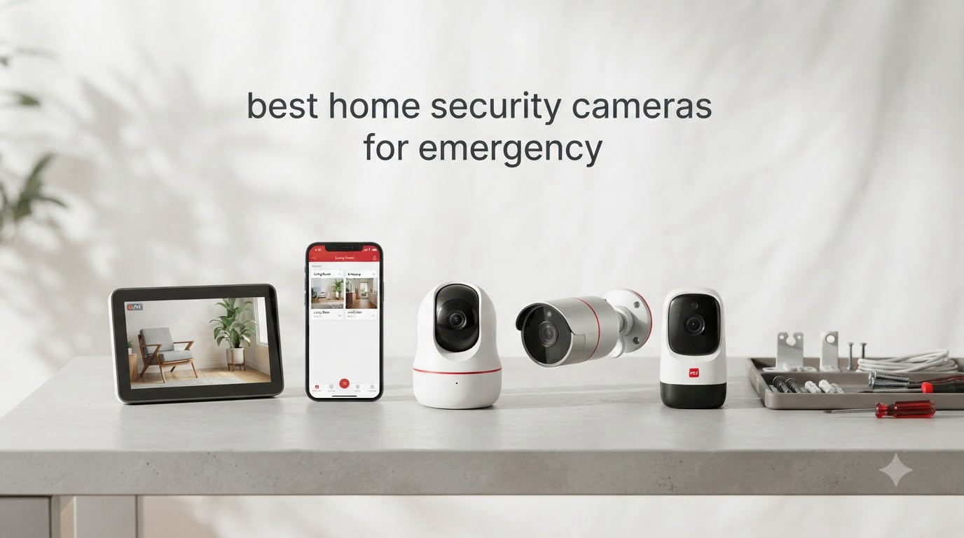best home security cameras for emergency