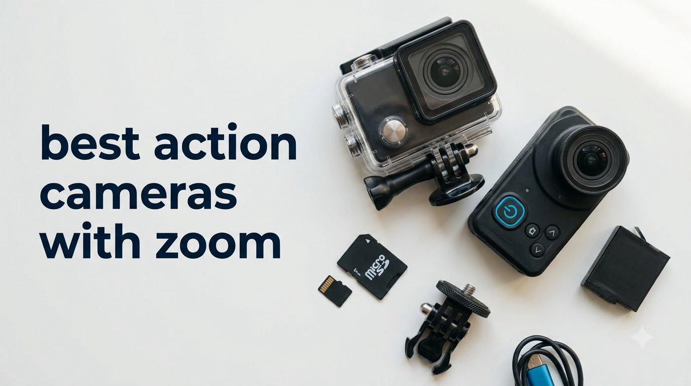 best action cameras with zoom