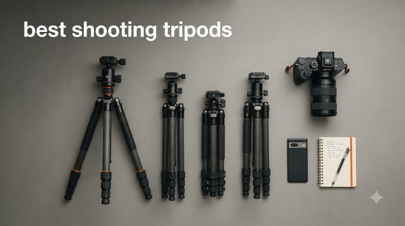 best shooting tripods