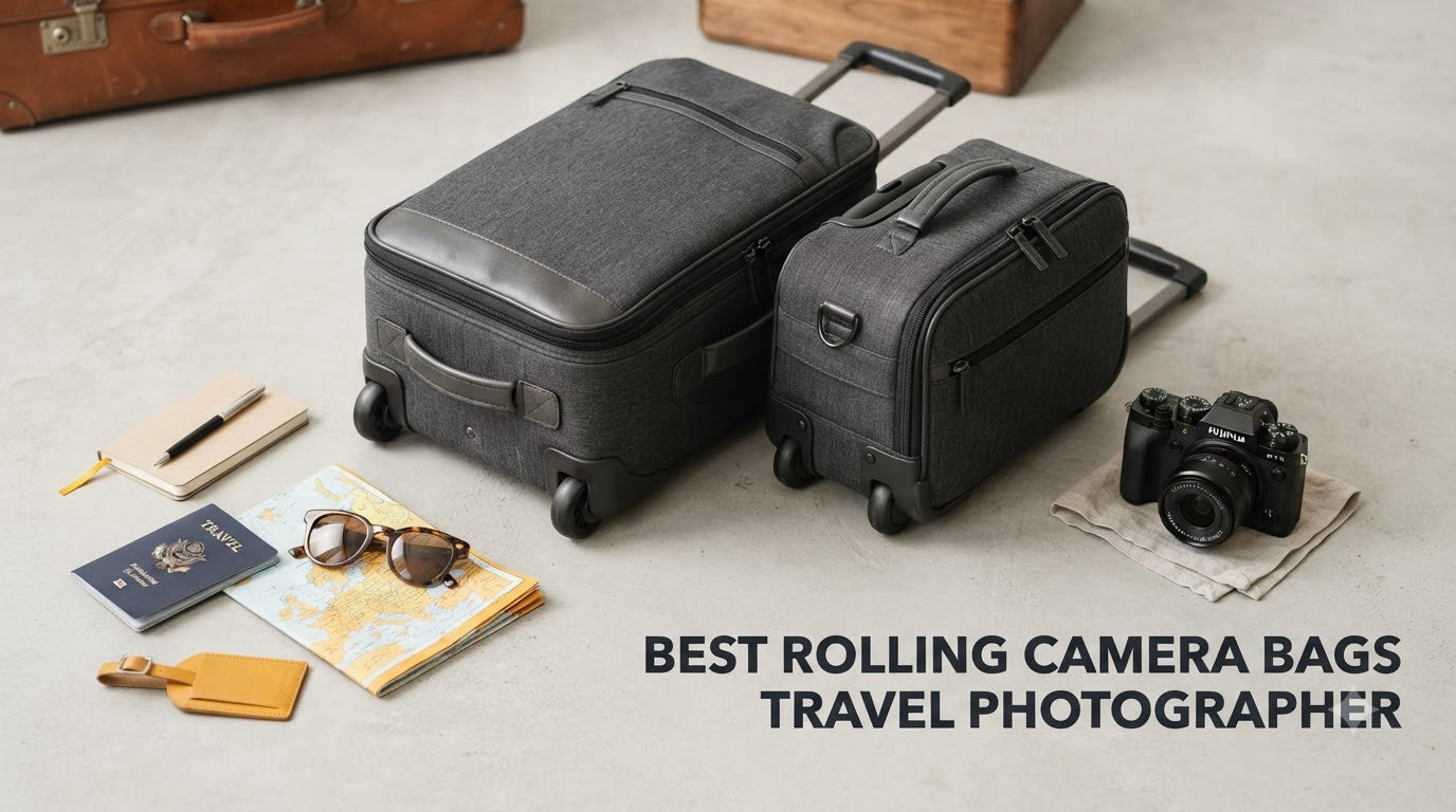 best rolling camera bags travel photographer