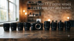 best f 1.2 prime lenses for low light and bokeh