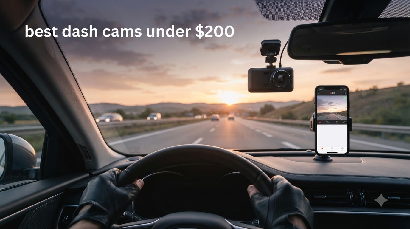 best dash cams under $200