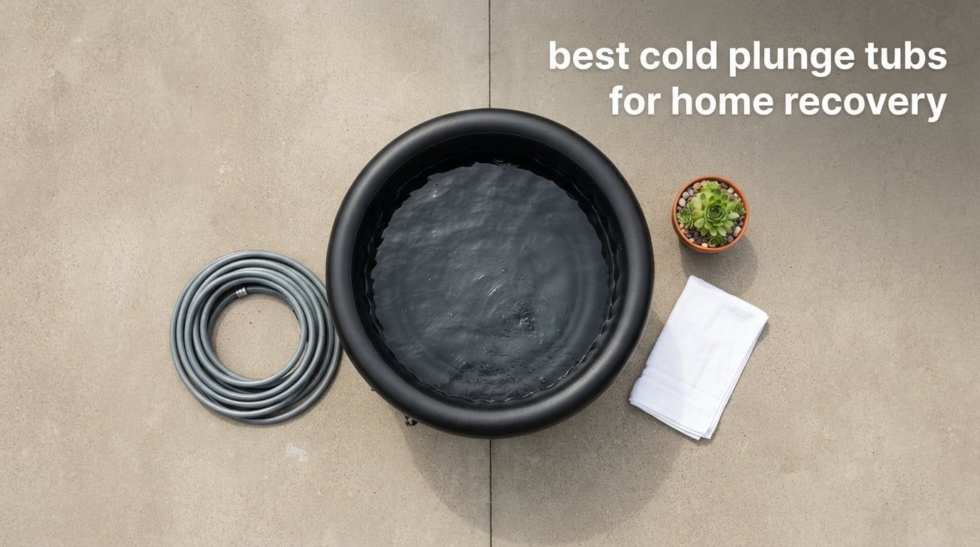 best cold plunge tubs for home recovery