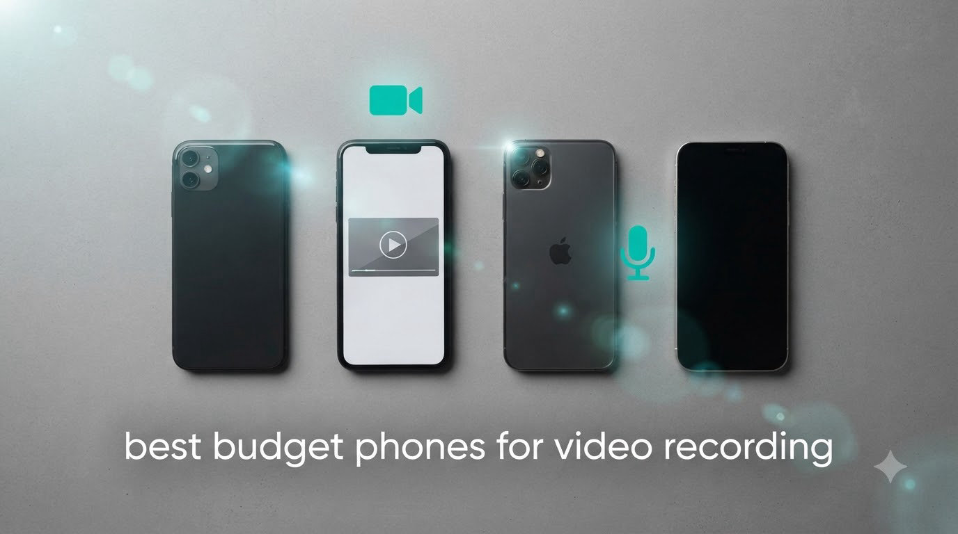 best budget phones for video recording