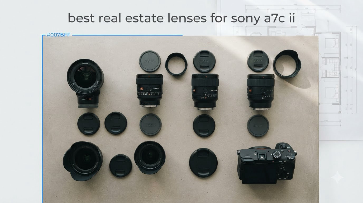 best real estate lenses for sony a7c ii