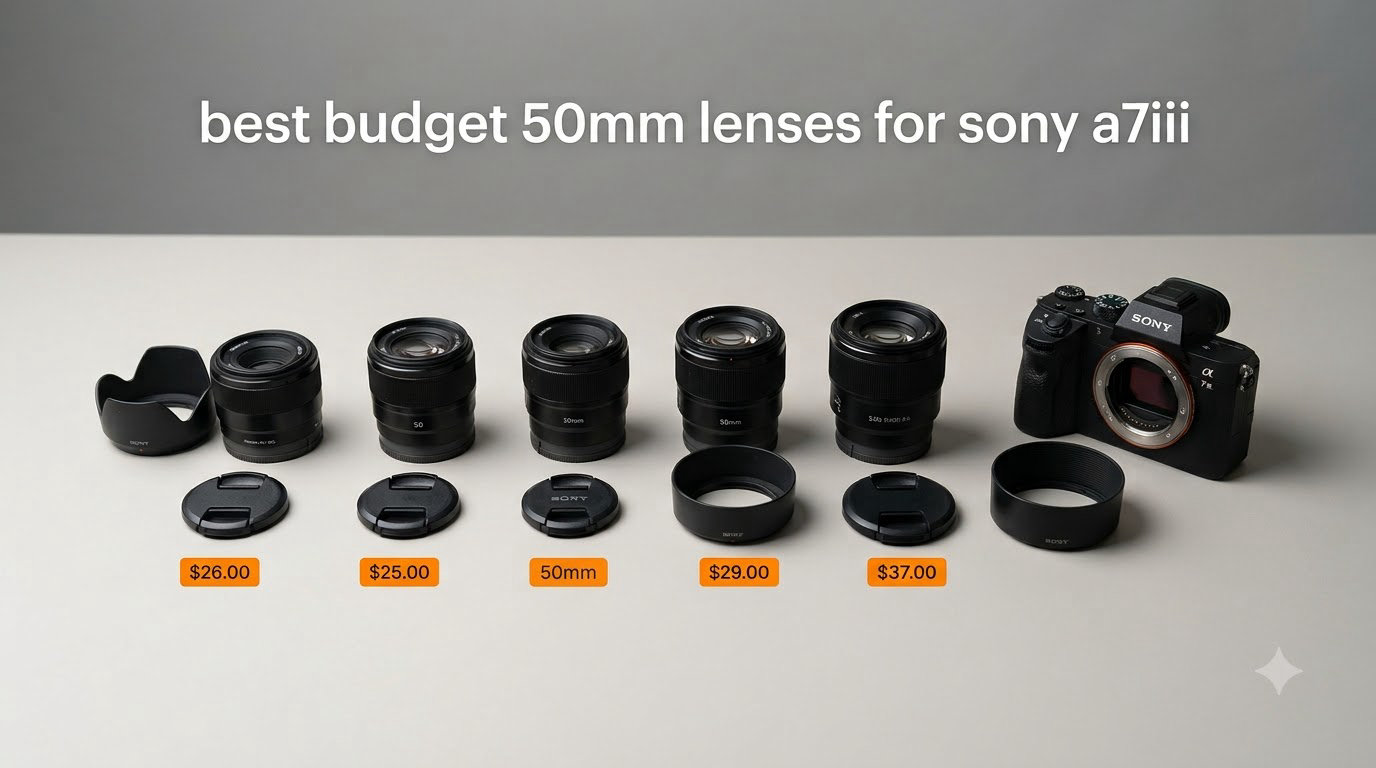 best budget 50mm lenses for sony a7iii
