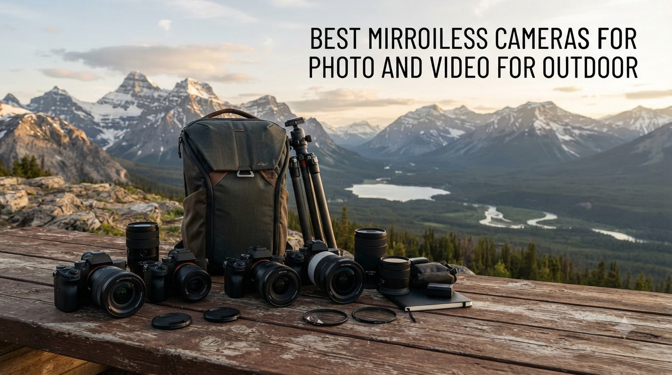 best mirrorless cameras for photo and video for outdoor