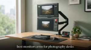 best monitors arms for photography desks
