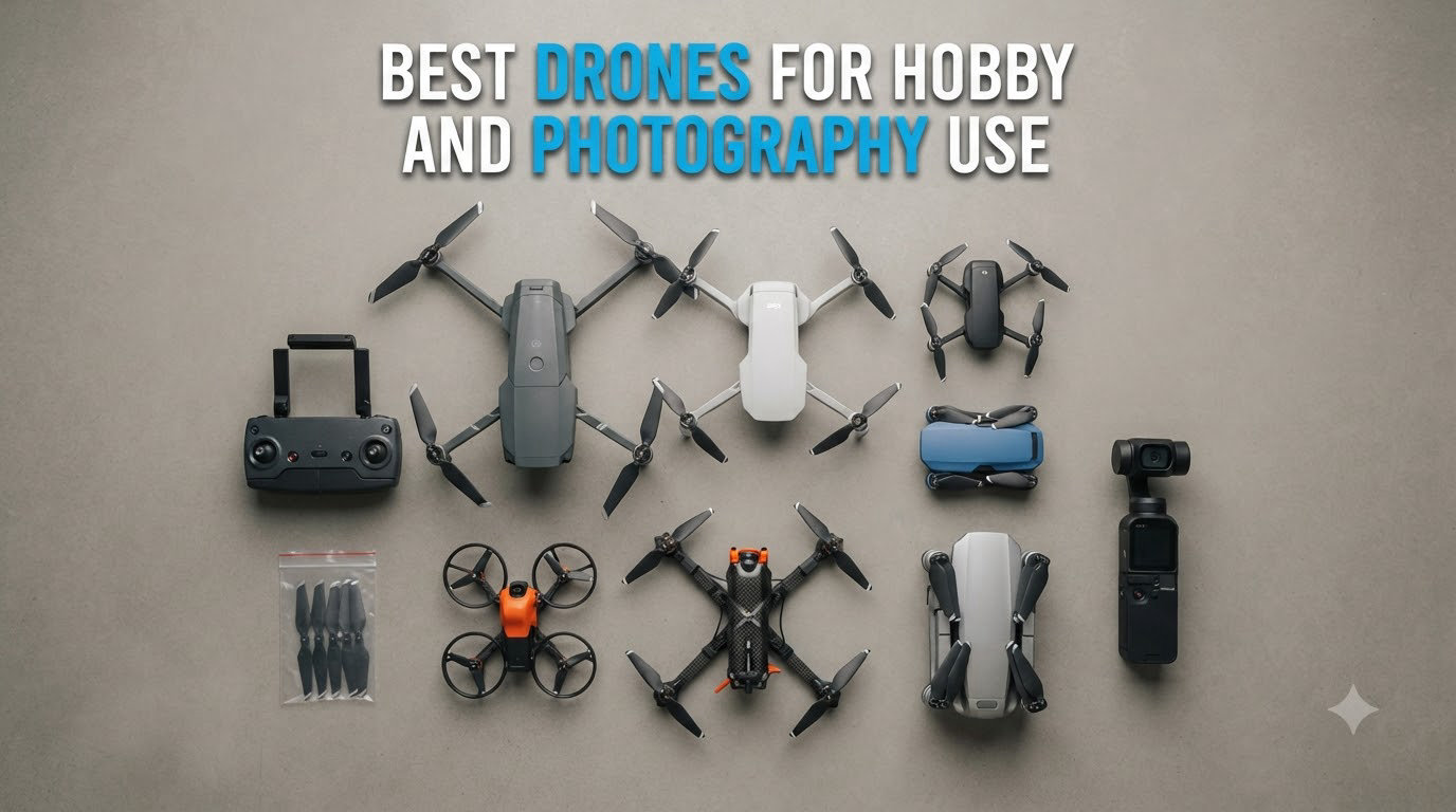 best drones for hobby and photography use