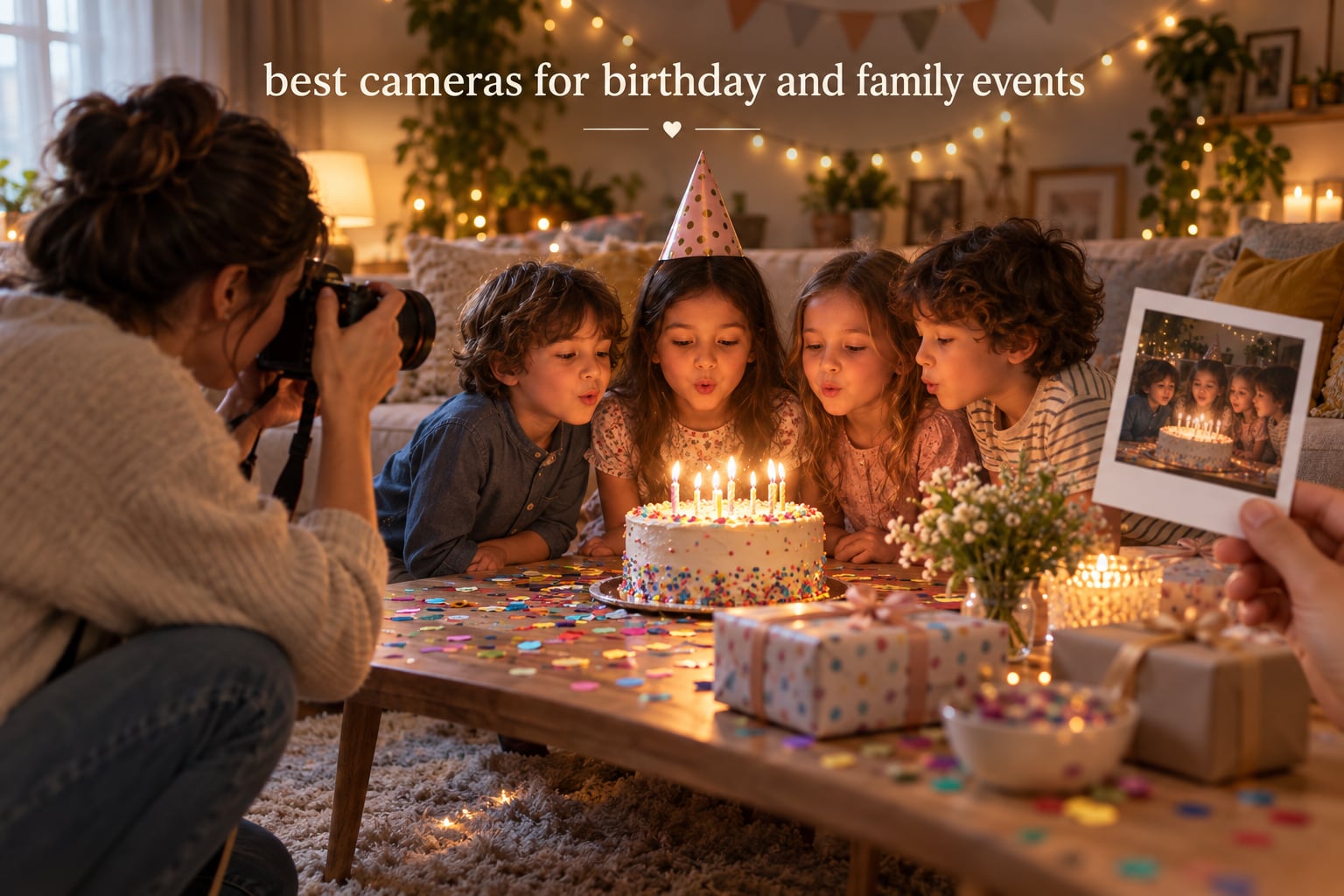 best cameras for birthday and family events