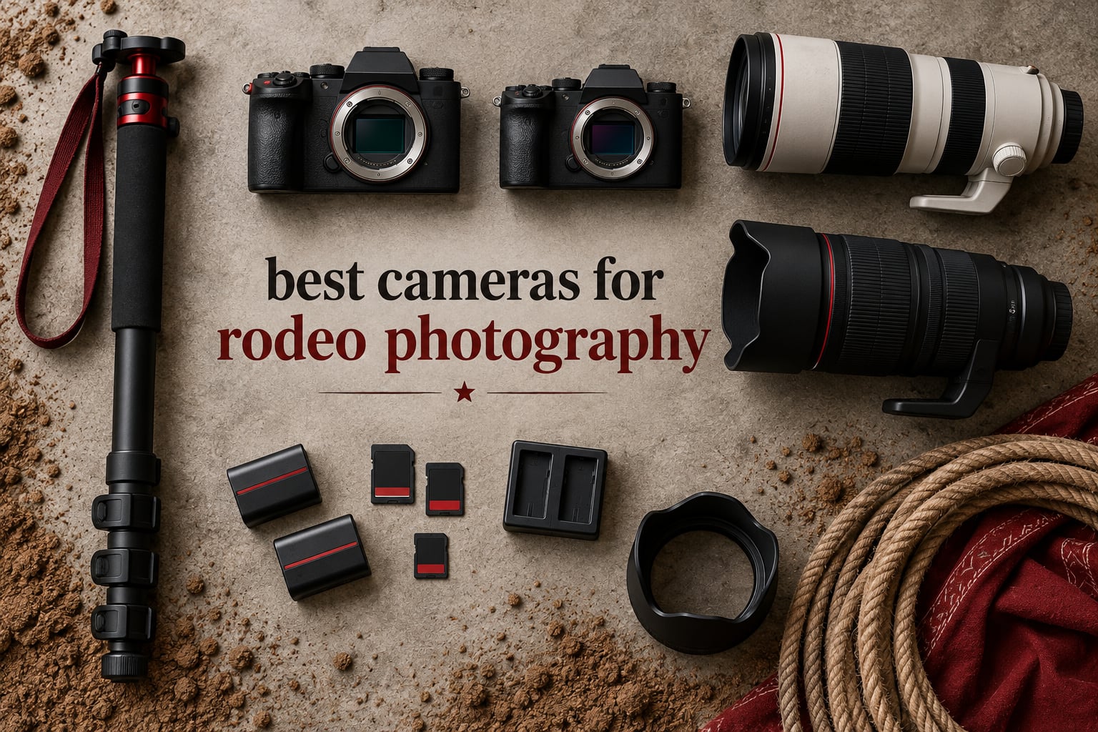 best cameras for rodeo photography