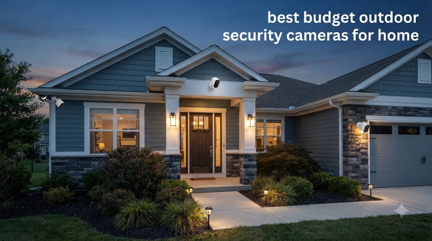best budget outdoor security cameras for home