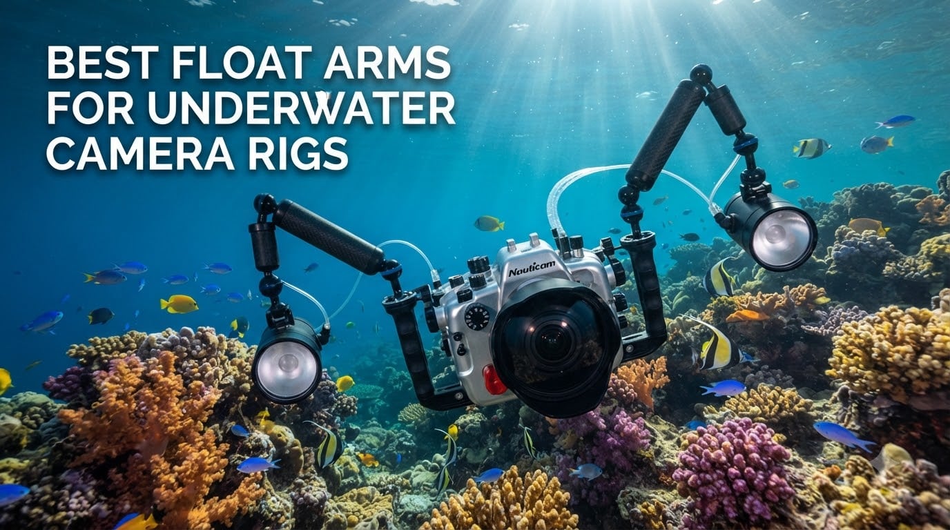 best float arms for underwater camera rigs