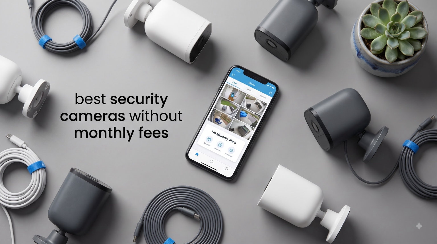 best security cameras without monthly fees