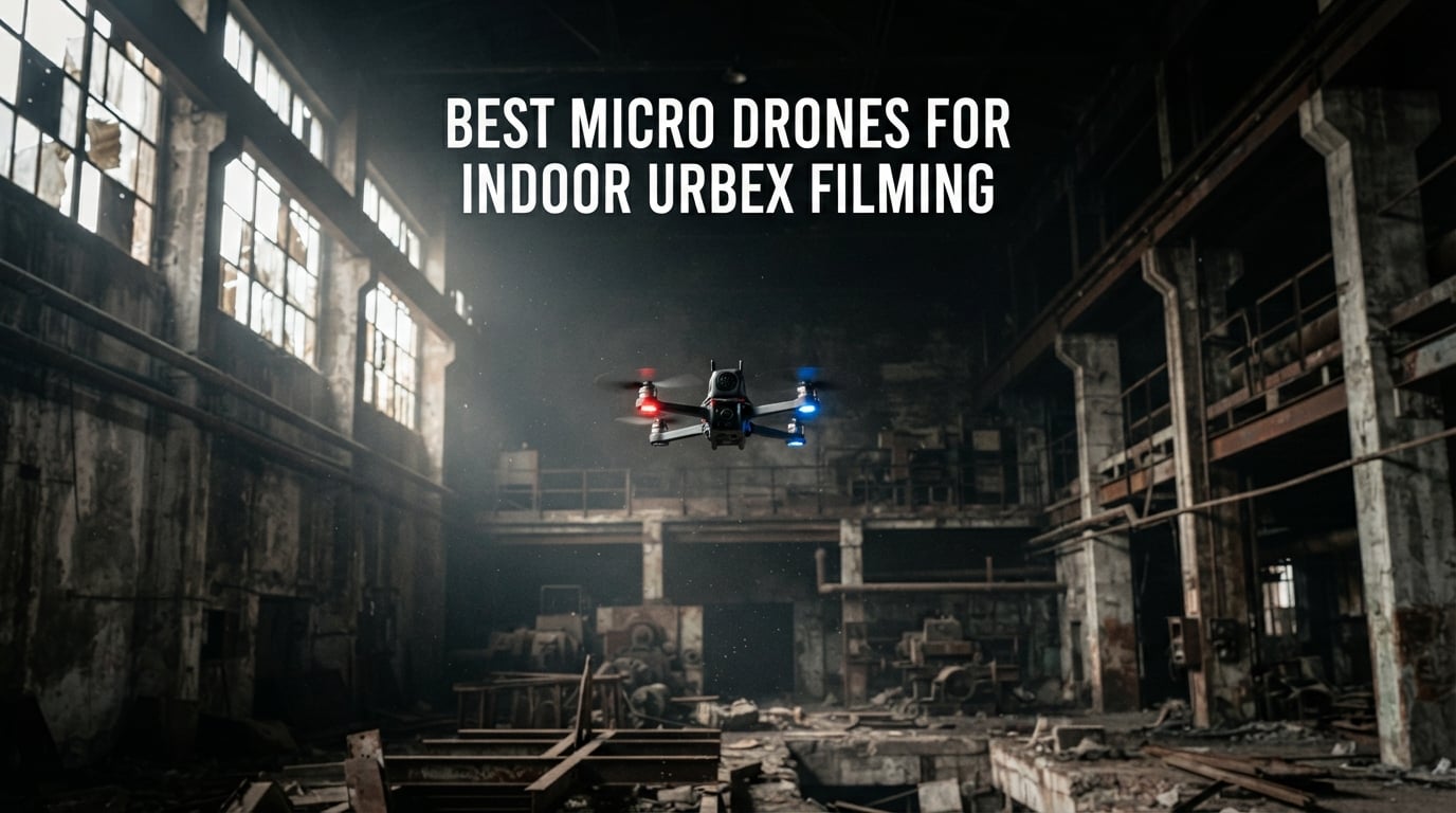 best micro drones for indoor urbex filming
