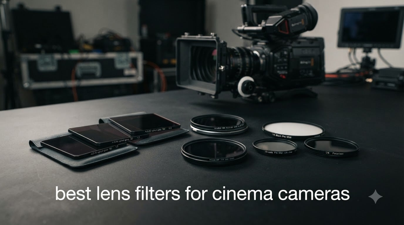 best lens filters for cinema cameras