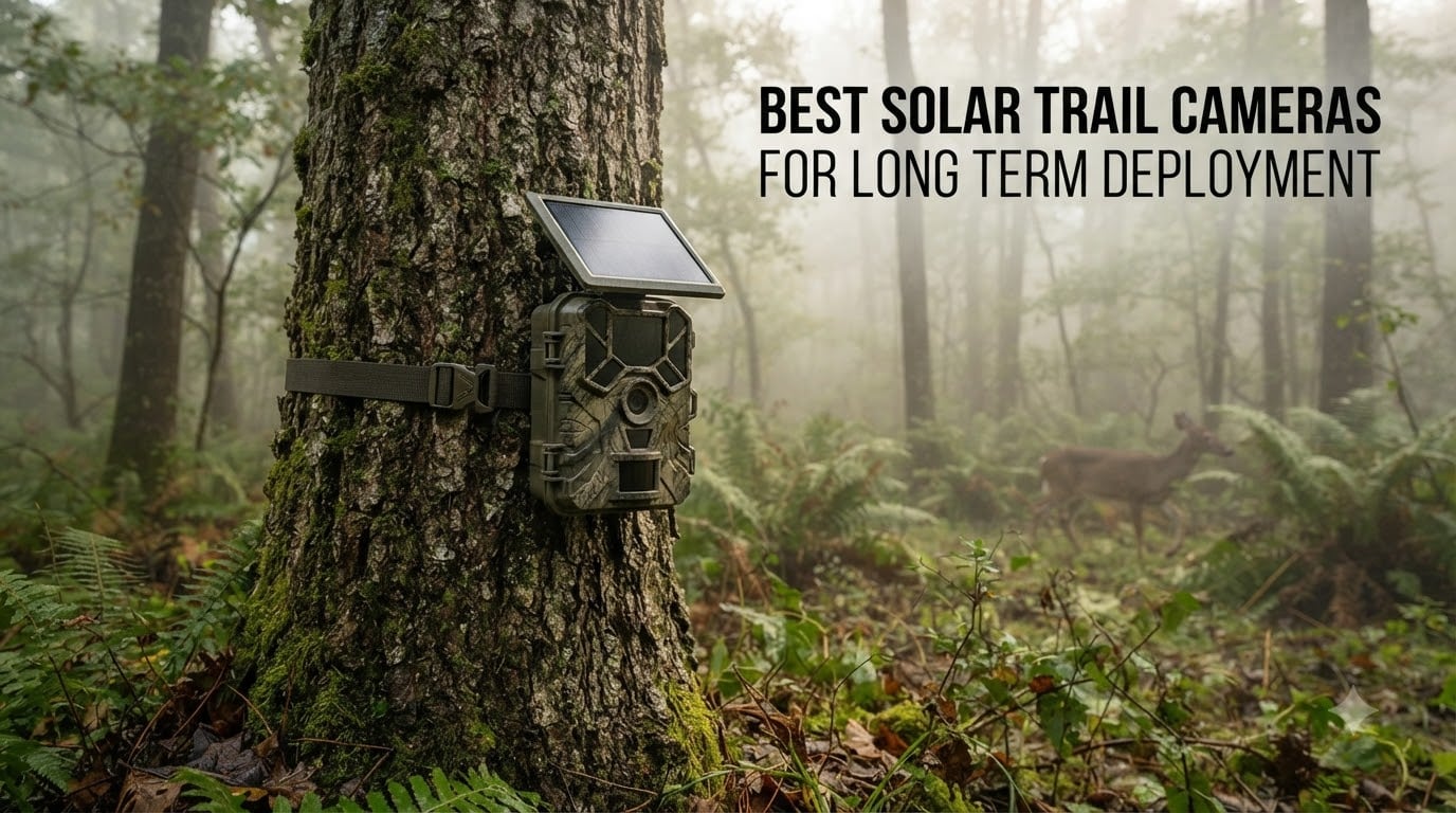 best solar trail cameras for long term deployment
