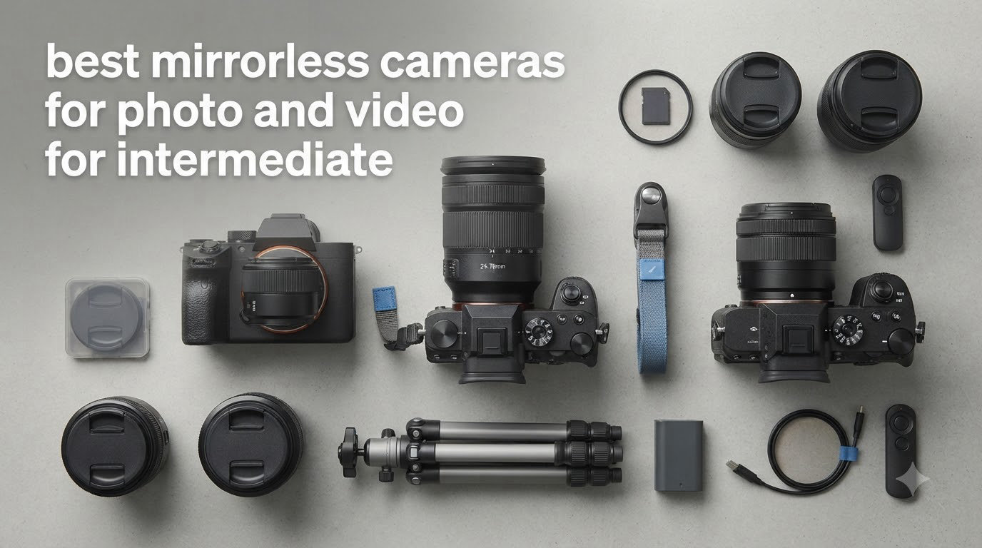 best mirrorless cameras for photo and video for intermediate