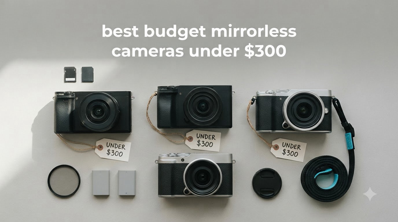 best budget mirrorless cameras under $300