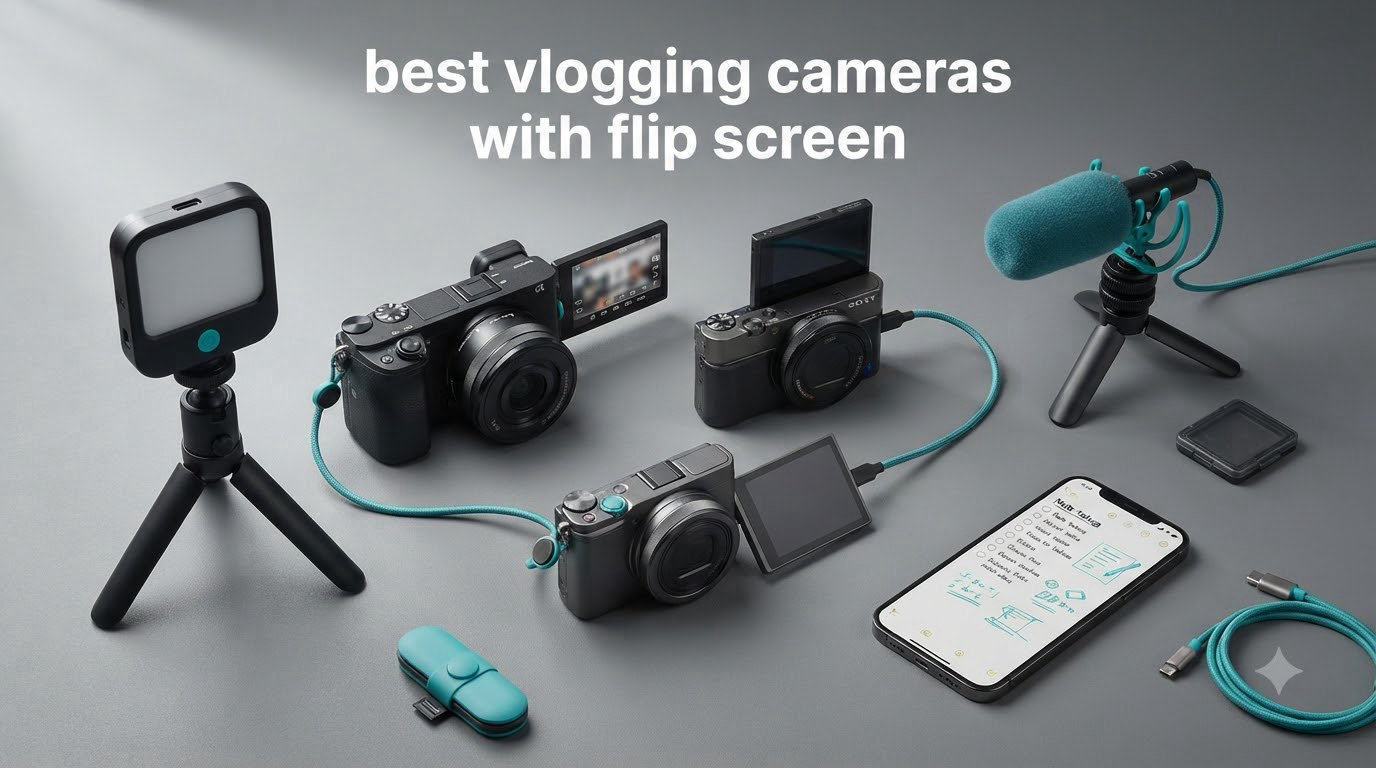 best vlogging cameras with flip screen