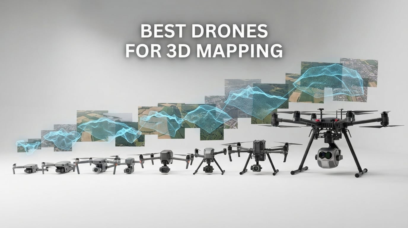 best drones for 3d mapping