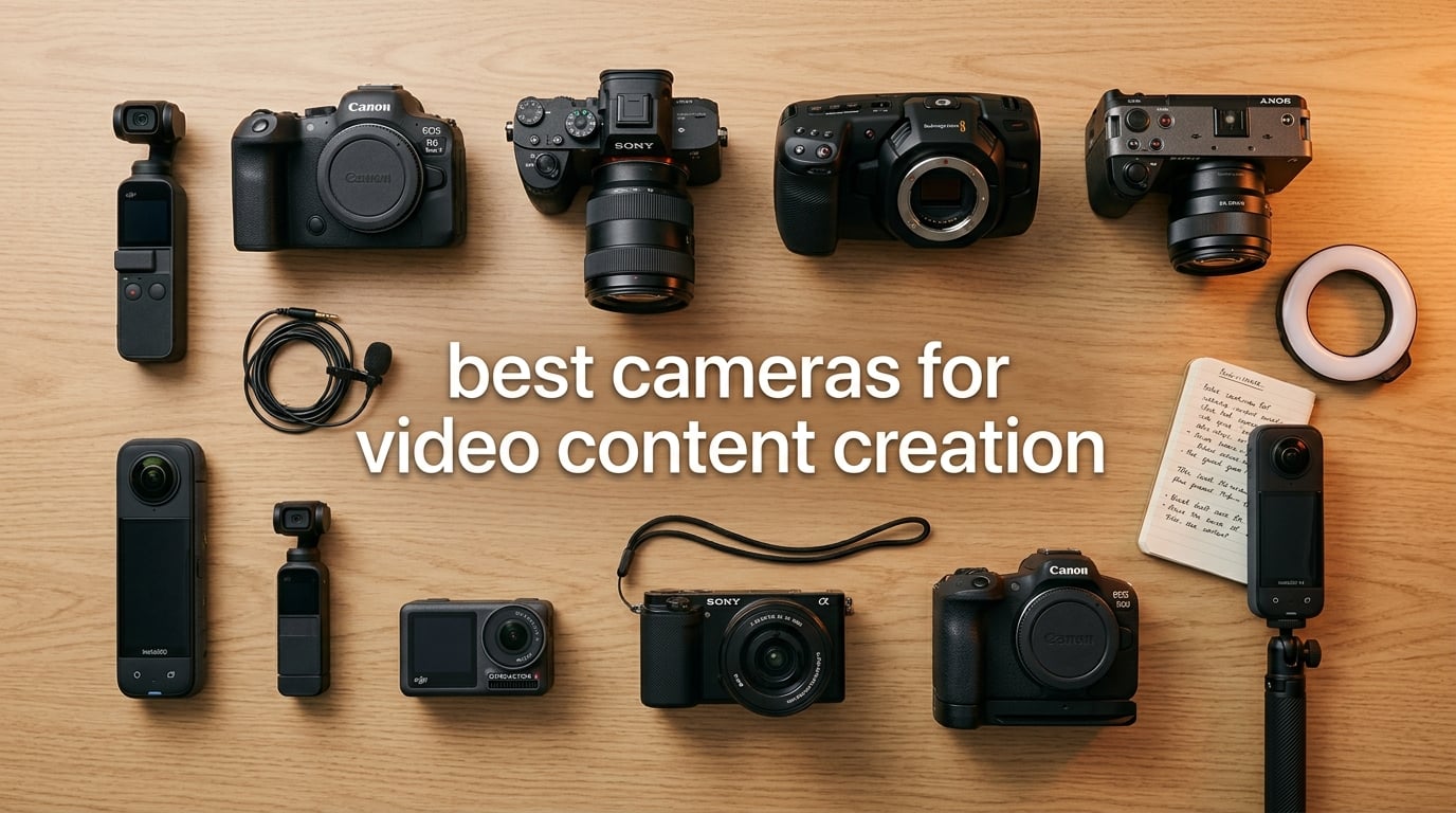 best cameras for video content creation