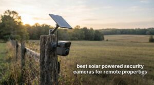 best solar powered security cameras for remote properties