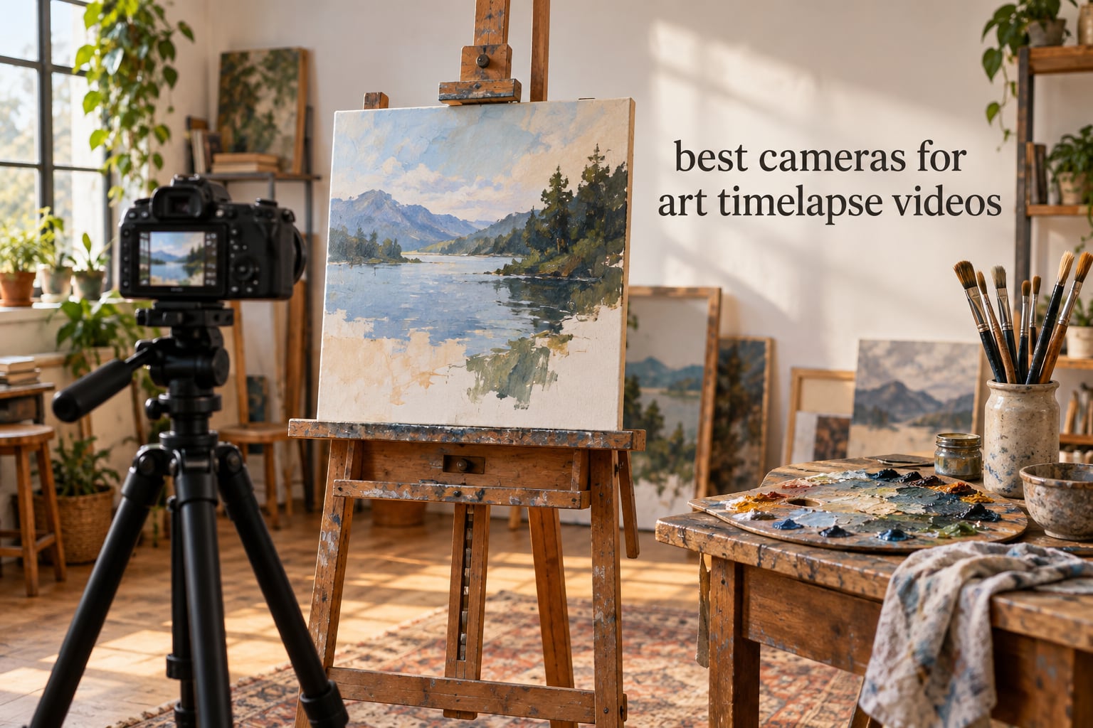 best cameras for art timelapse videos