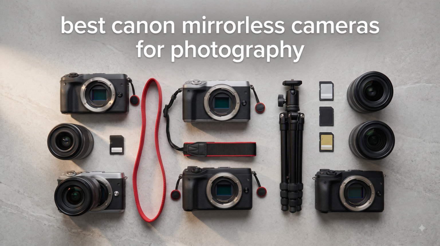 best canon mirrorless cameras for photography