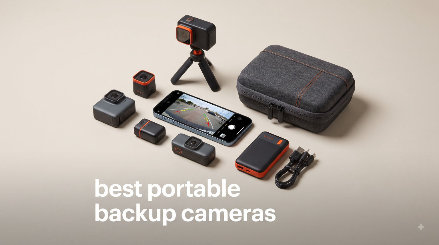 best portable backup cameras