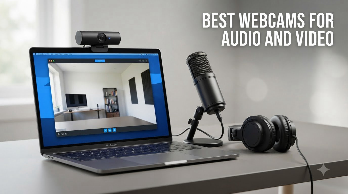 best webcams for audio and video