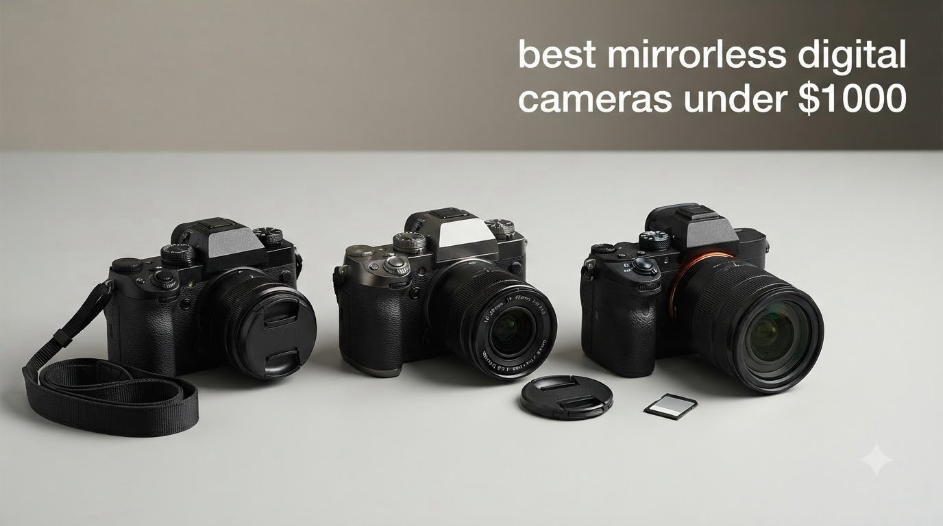 best mirrorless digital cameras under $1000