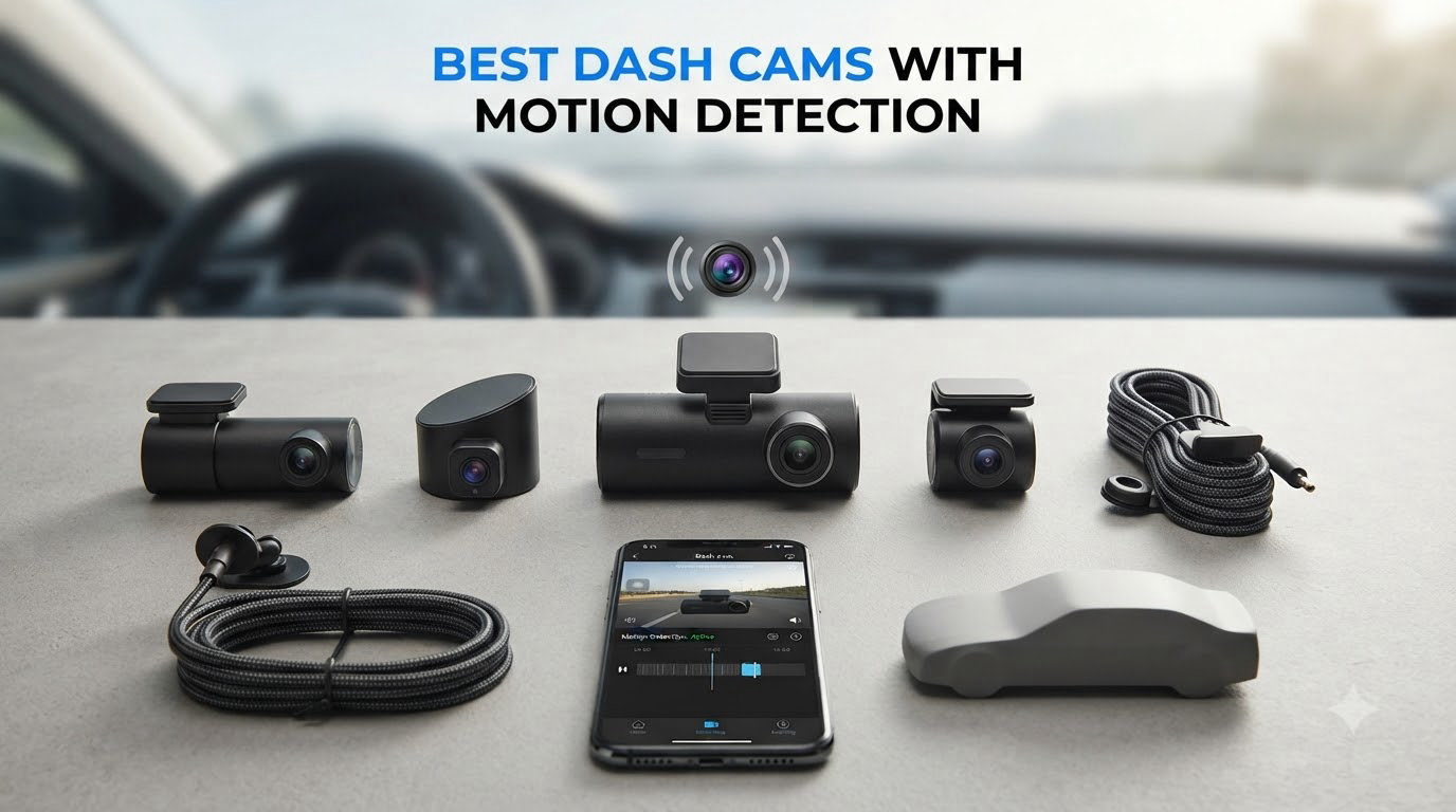 best dash cams with motion detection