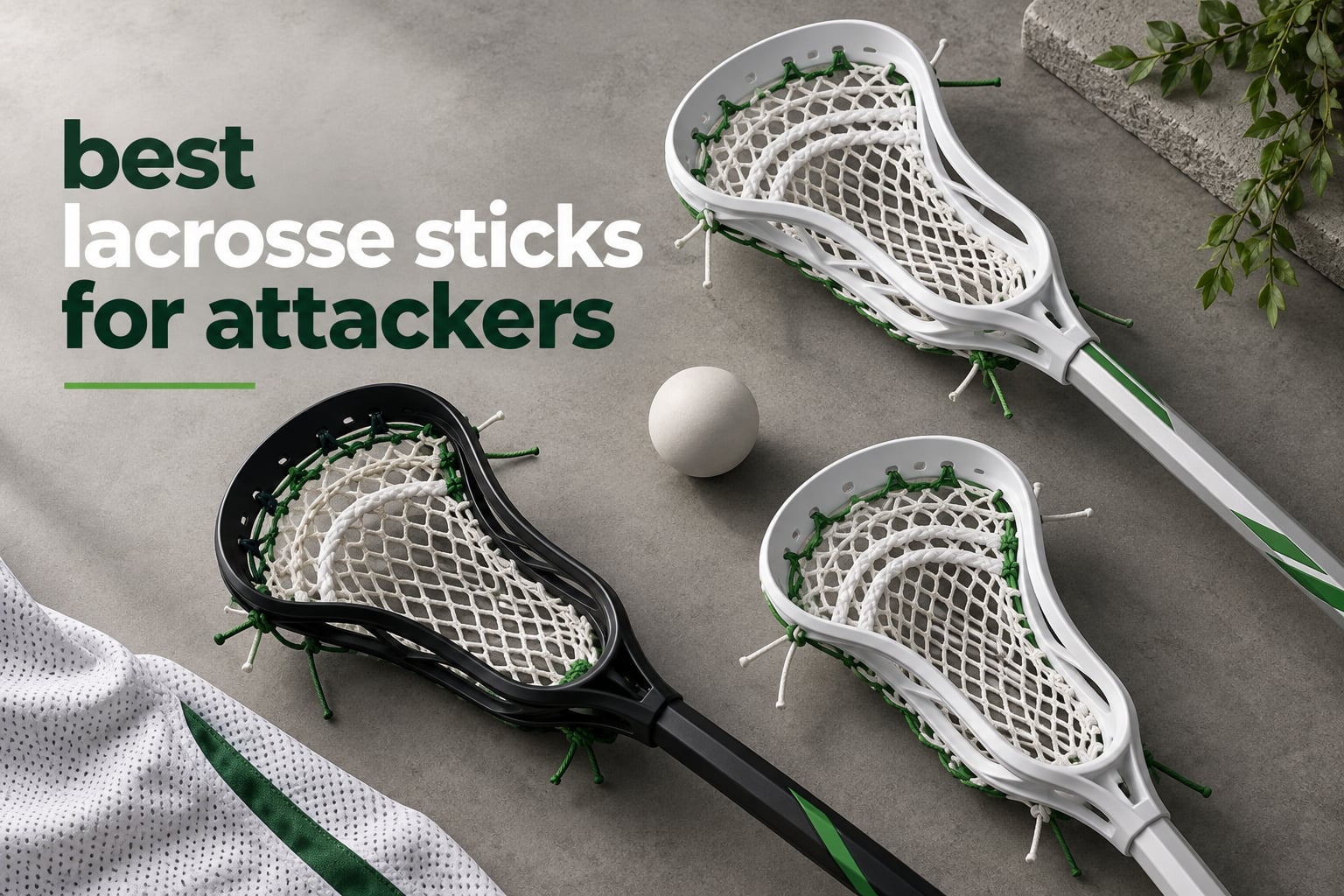 best lacrosse sticks for attackers