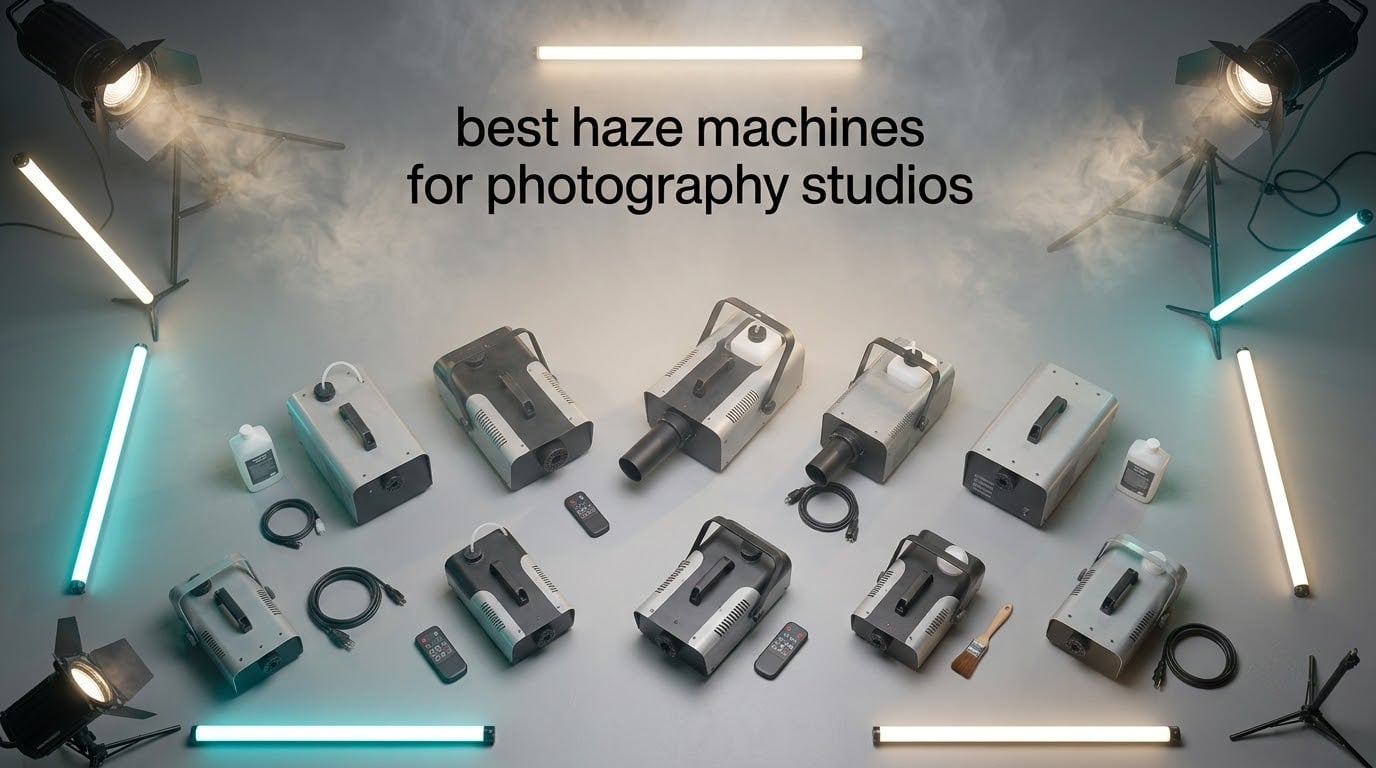 best haze machines for photography studios
