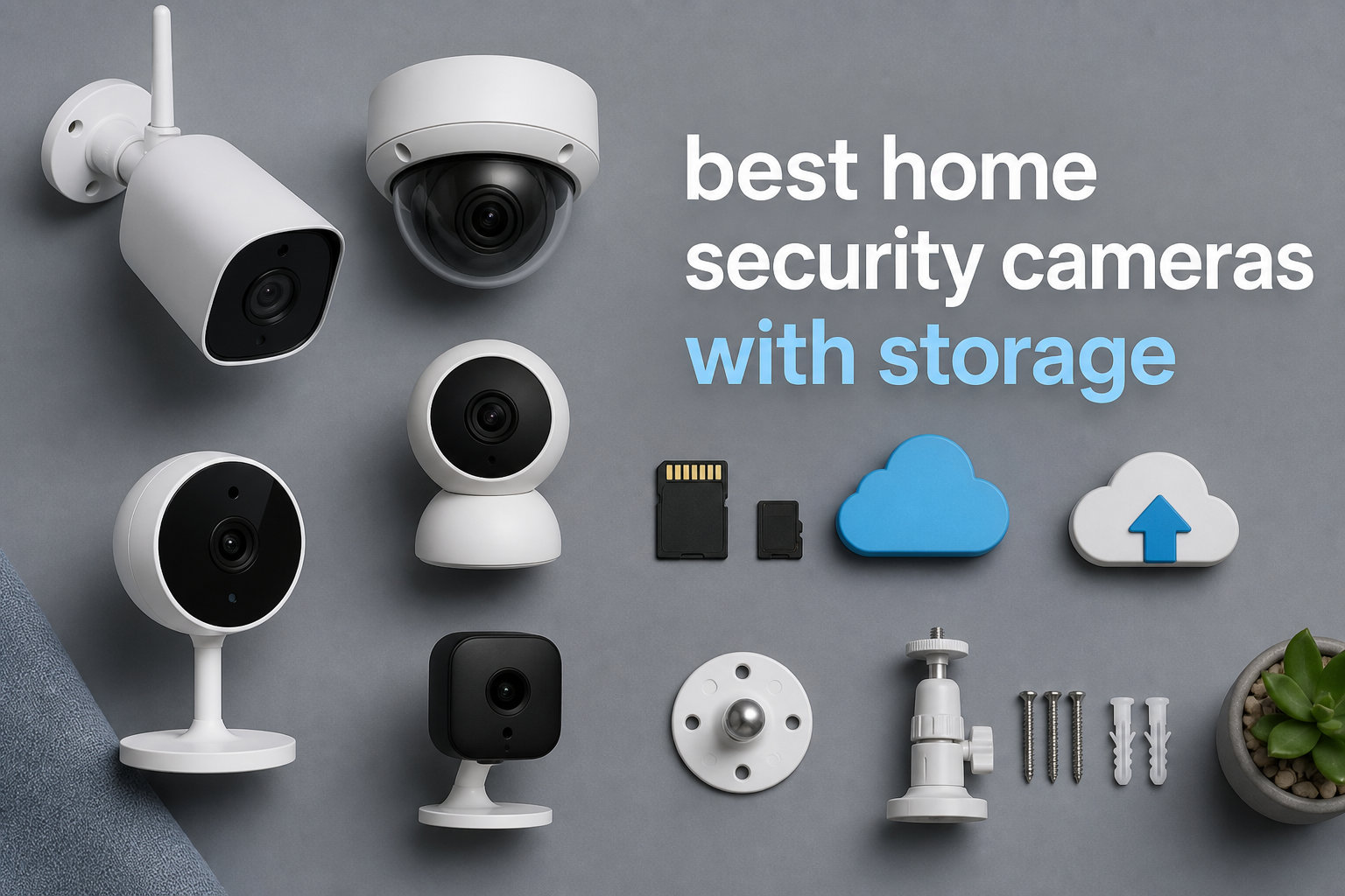 best home security cameras with storage
