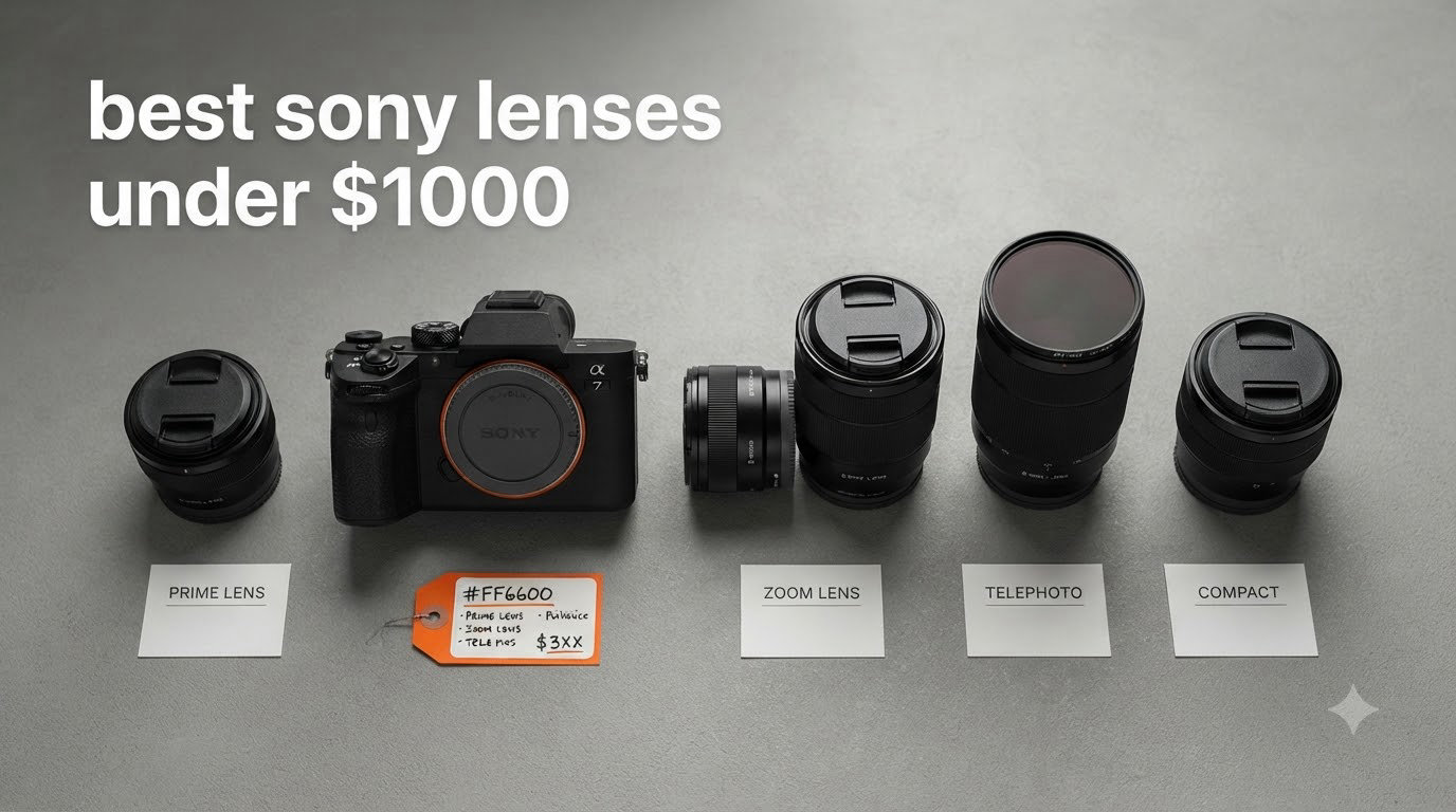 best sony lenses under $1000