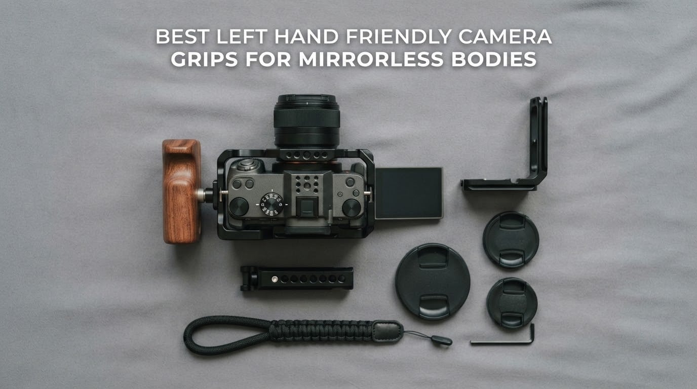 best left hand friendly cameras grips for mirrorless bodies