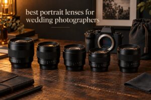 best portrait lenses for wedding photographers