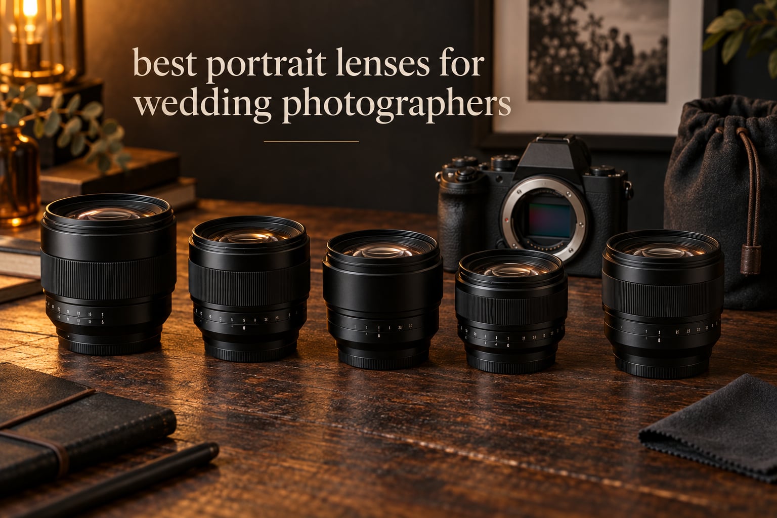 best portrait lenses for wedding photographers