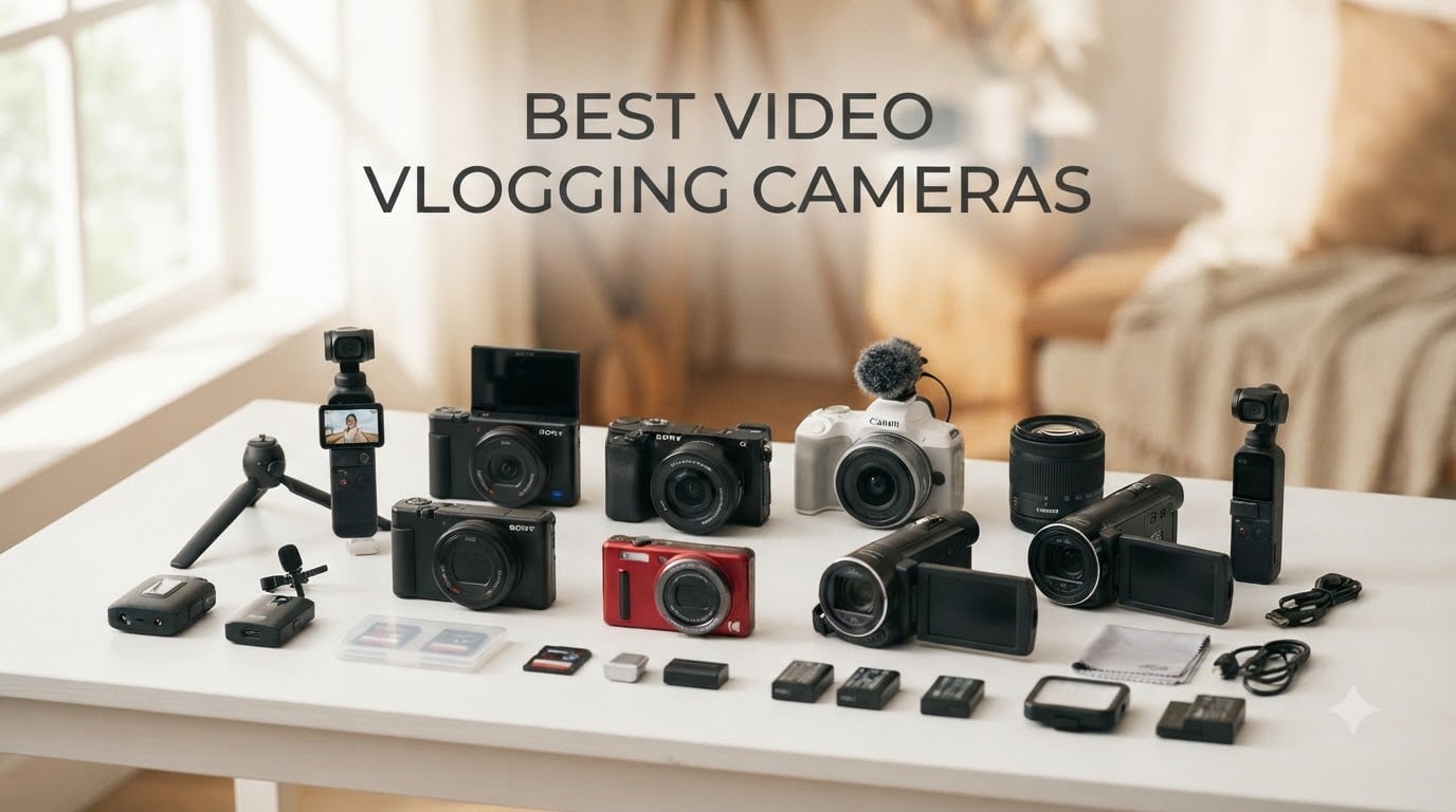 best video vlogging cameras