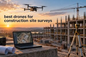 best drones for construction site surveys