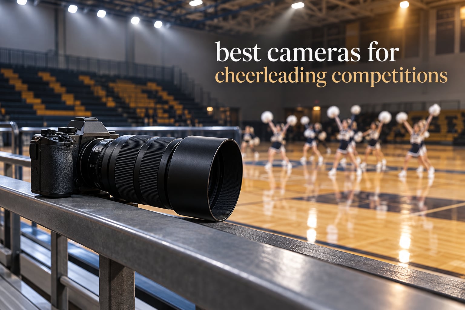 best cameras for cheerleading competitions