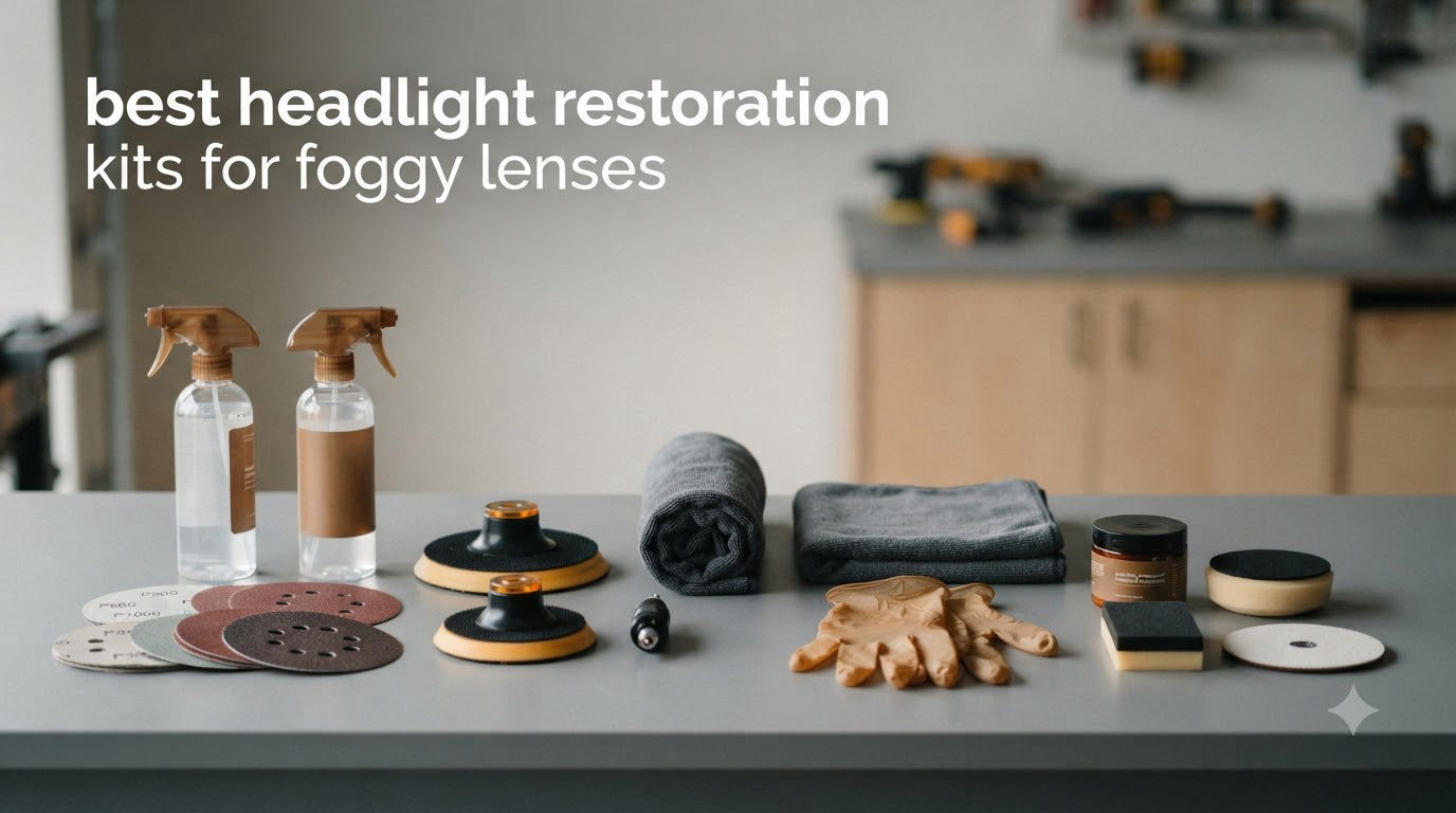 best headlight restoration kits for foggy lenses