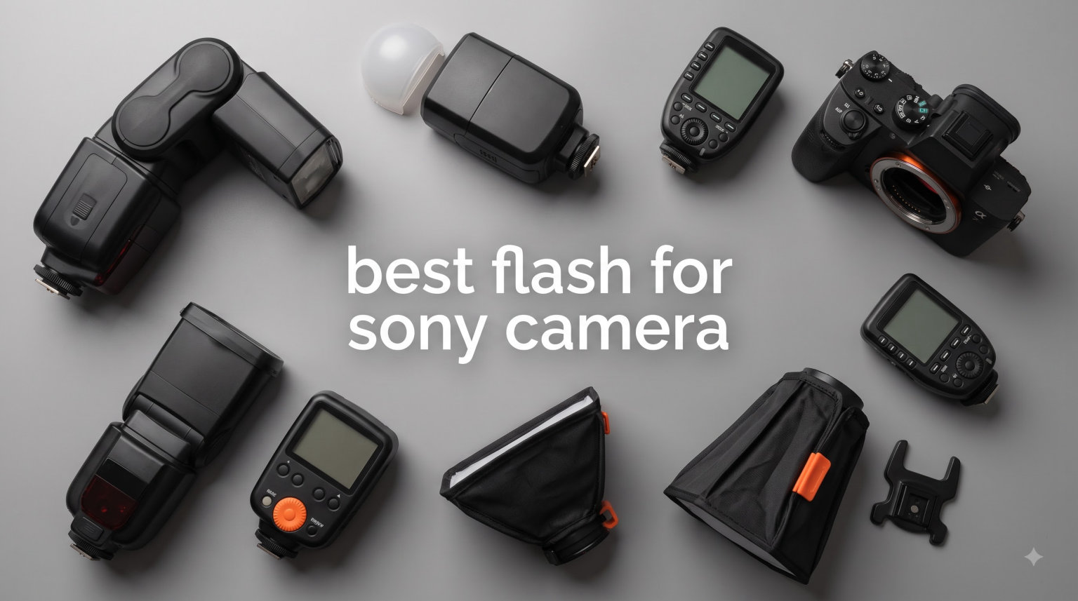 best flash for sony camera