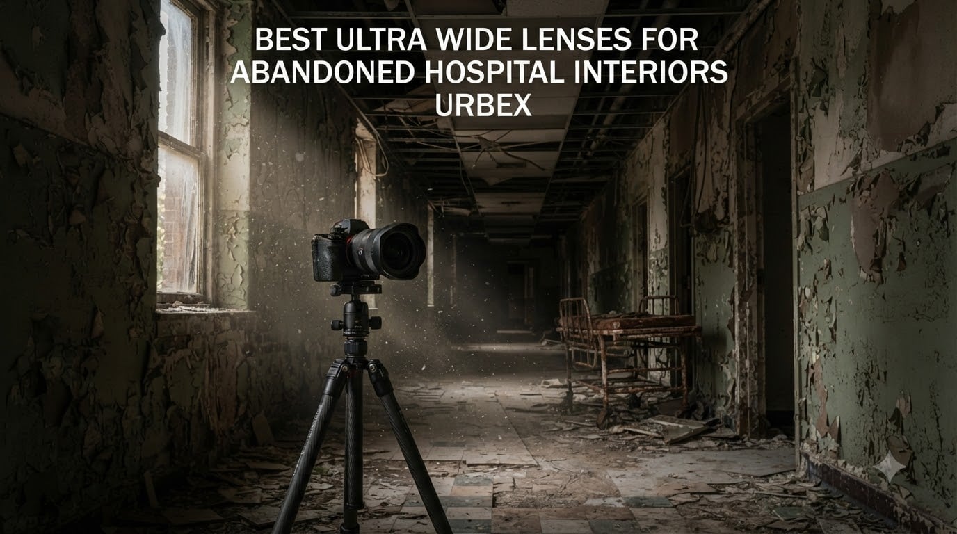 best ultra wide lenses for abandoned hospital interiors urbex