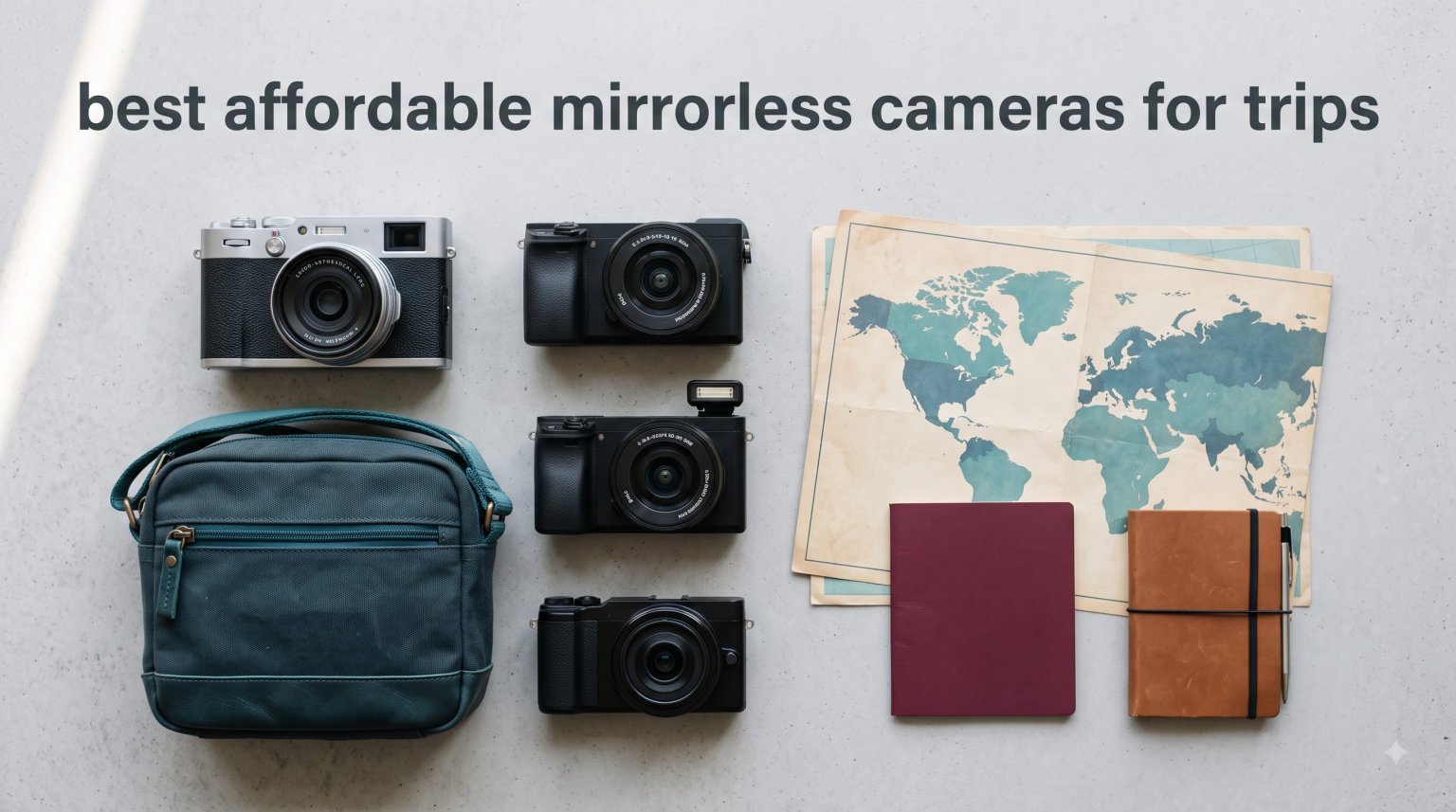 best affordable mirrorless cameras for trips