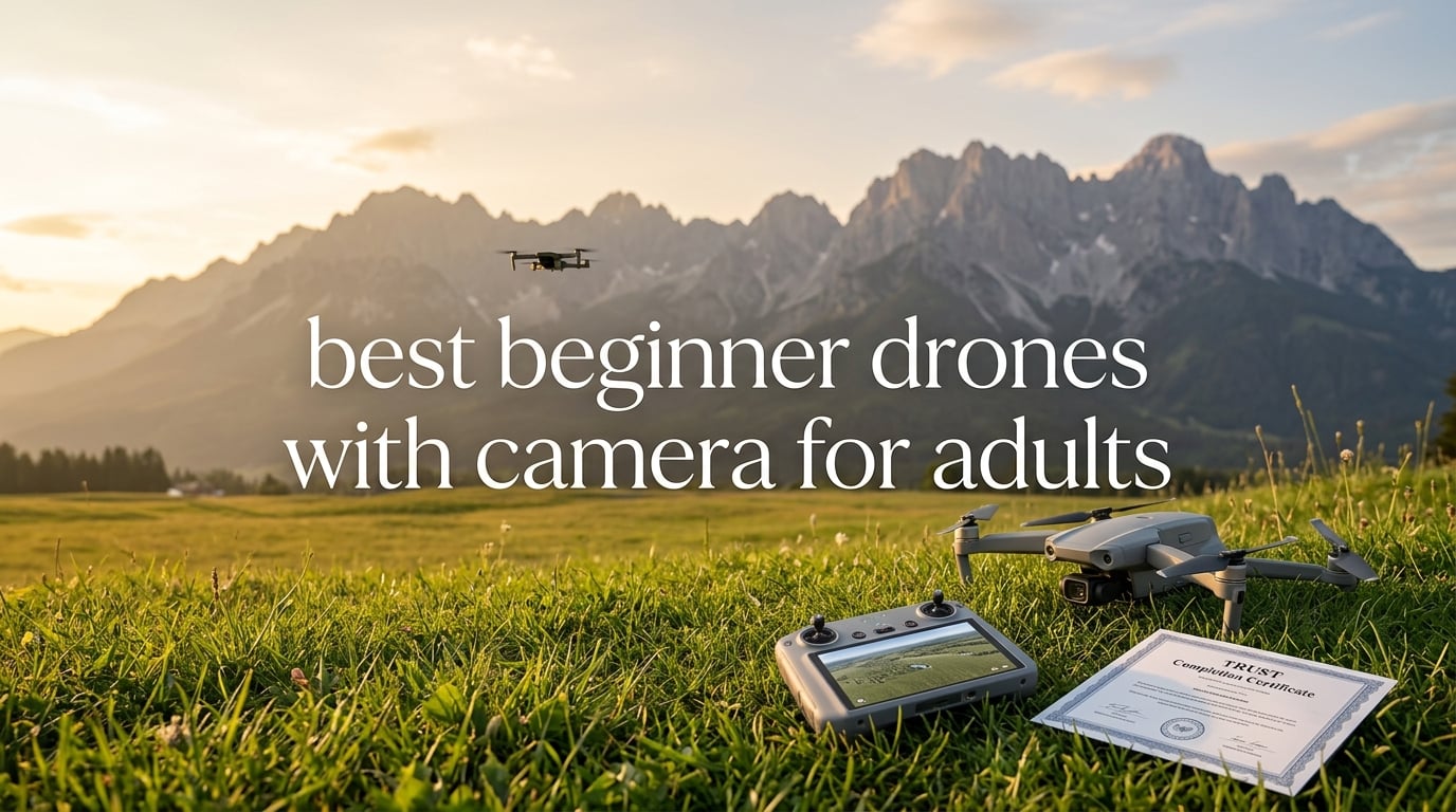 best beginner drones with camera for adults
